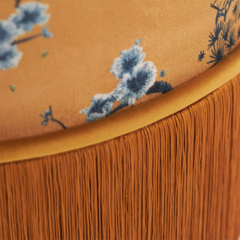 Traditional Cylindrical Storage Stool