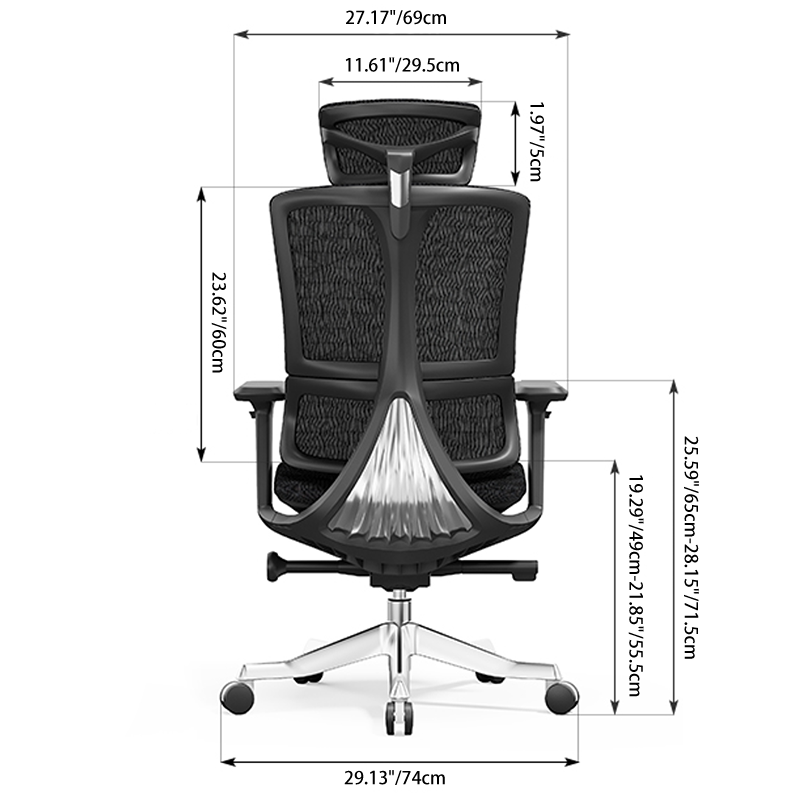 Minimalist Ergonomic Desk Chair