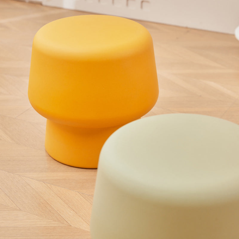Scandinavian Round Storage Stool