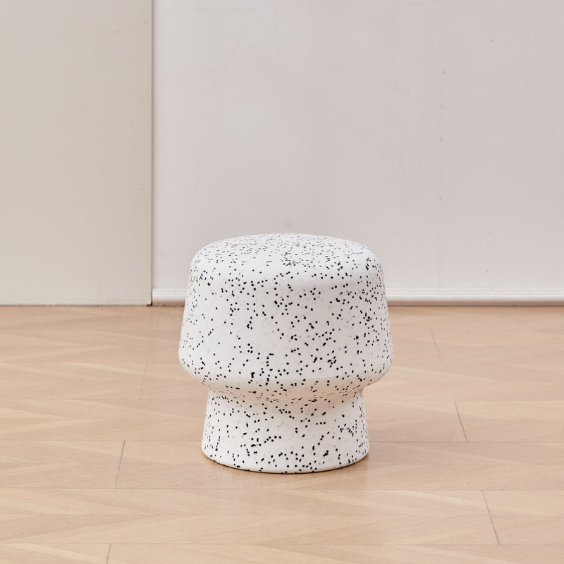 Scandinavian Round Storage Stool