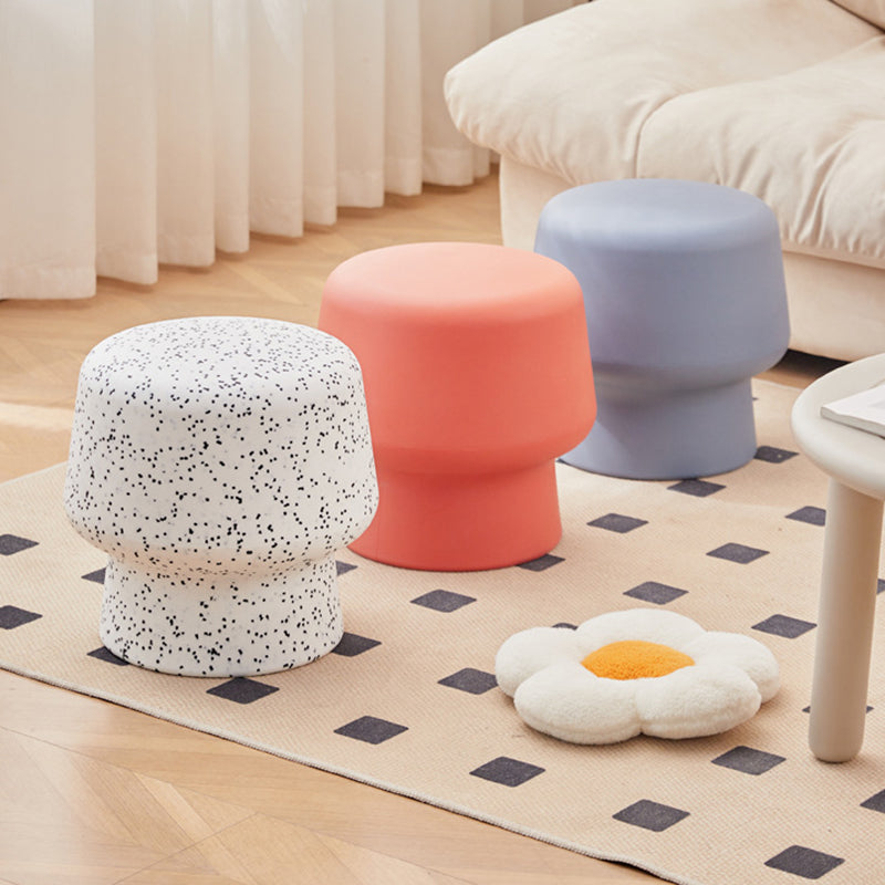Scandinavian Round Storage Stool
