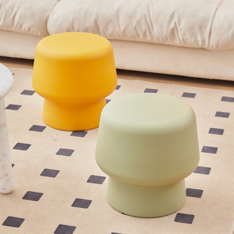 Scandinavian Round Storage Stool