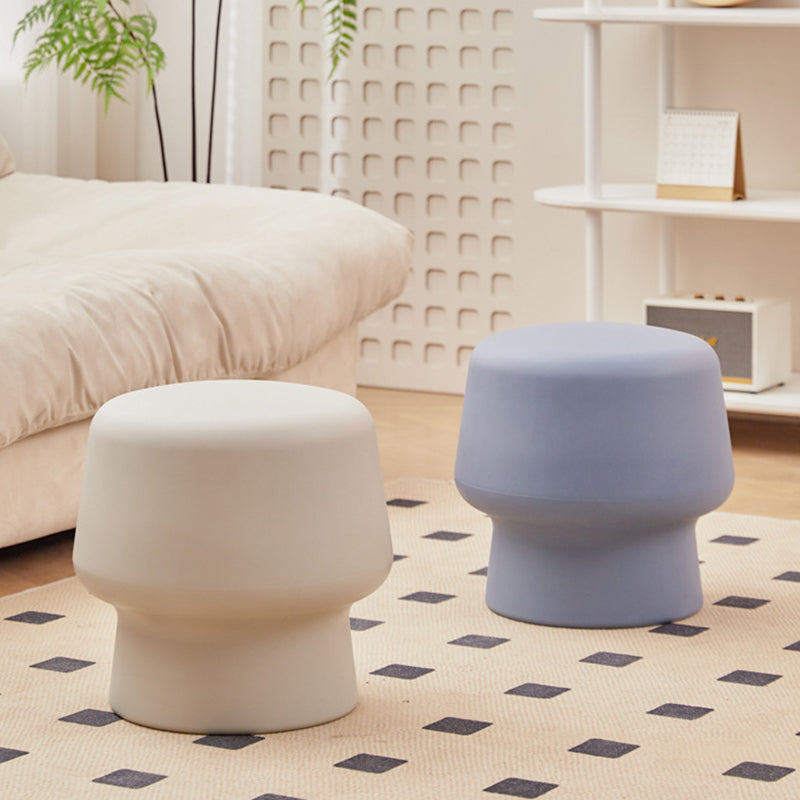 Scandinavian Round Storage Stool