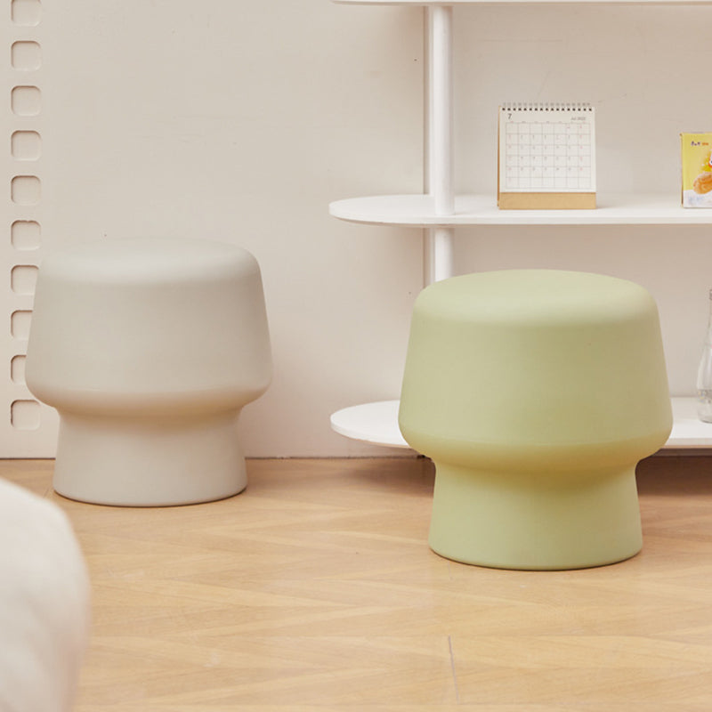 Scandinavian Round Storage Stool