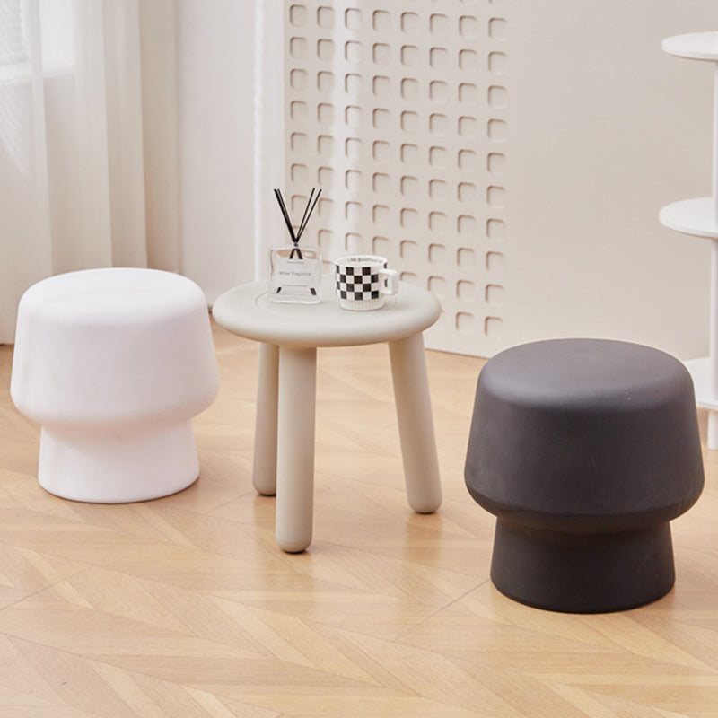 Scandinavian Round Storage Stool