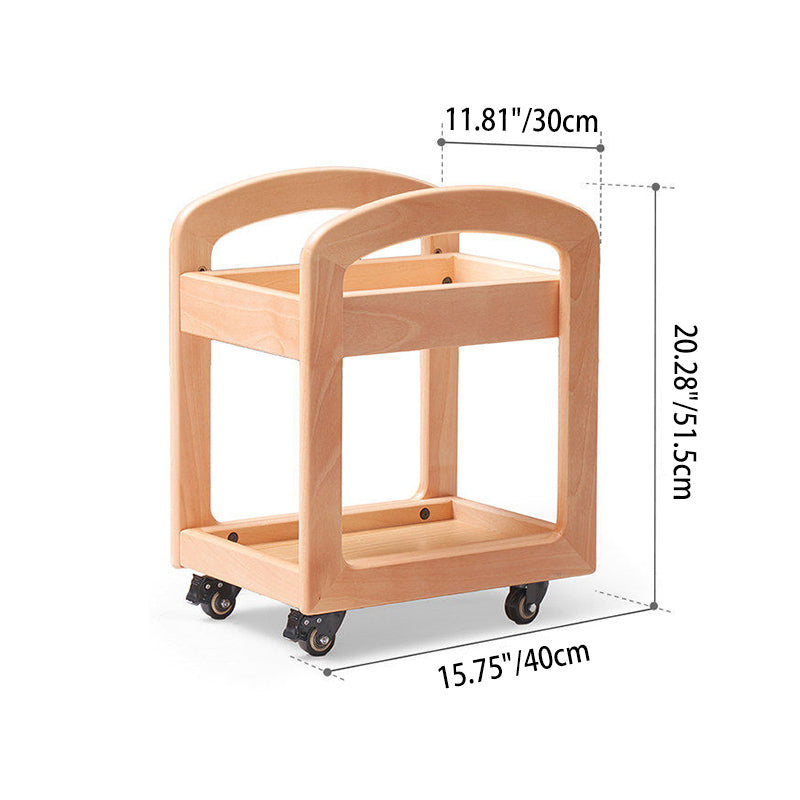 Minimalist Curved Storage Shelf
