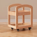 Minimalist Curved Storage Shelf
