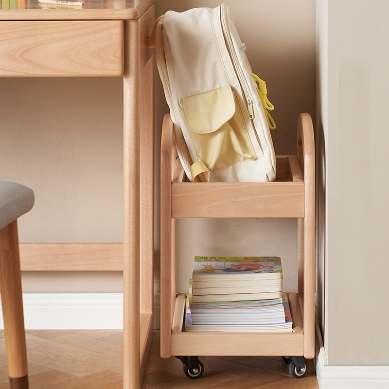 Minimalist Curved Storage Shelf