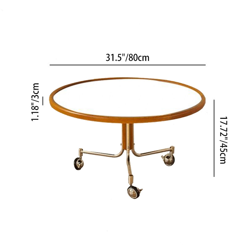 Traditional Round Coffee Table