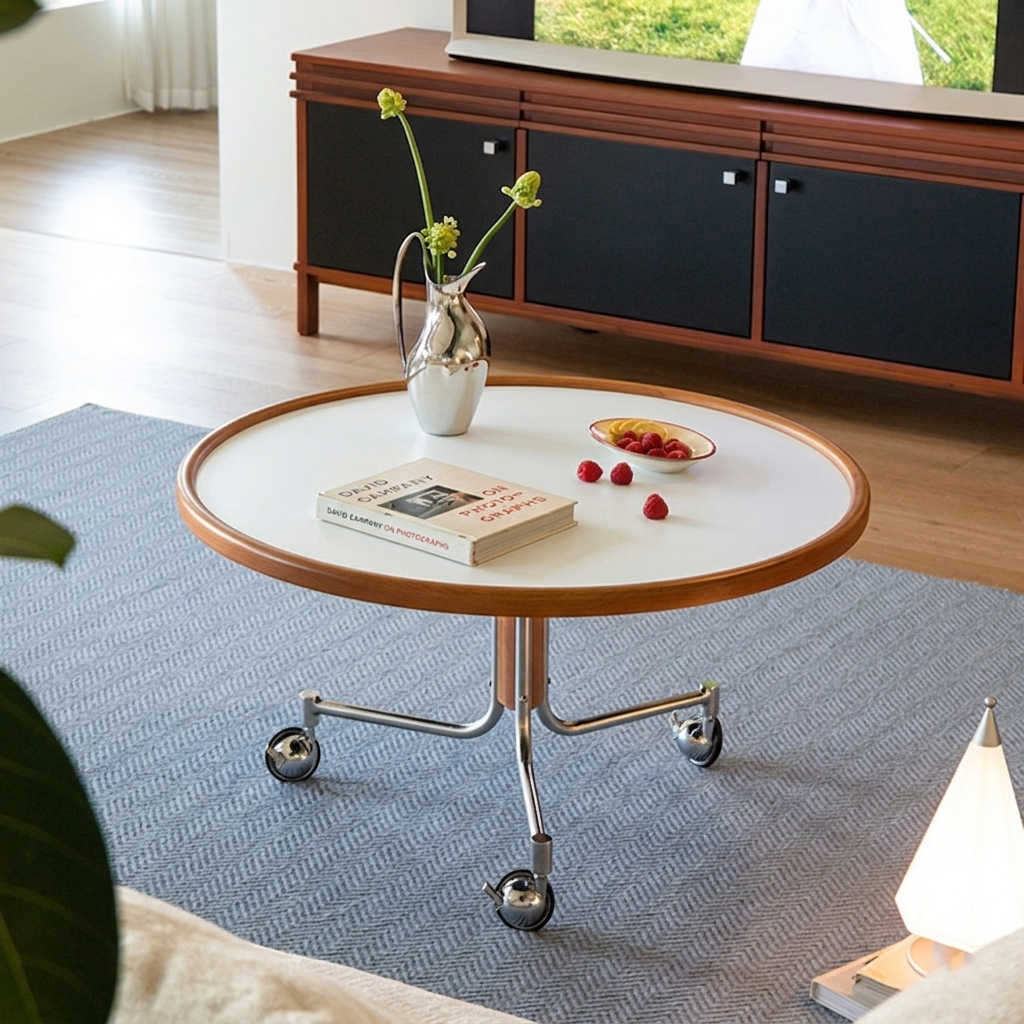 Traditional Round Coffee Table