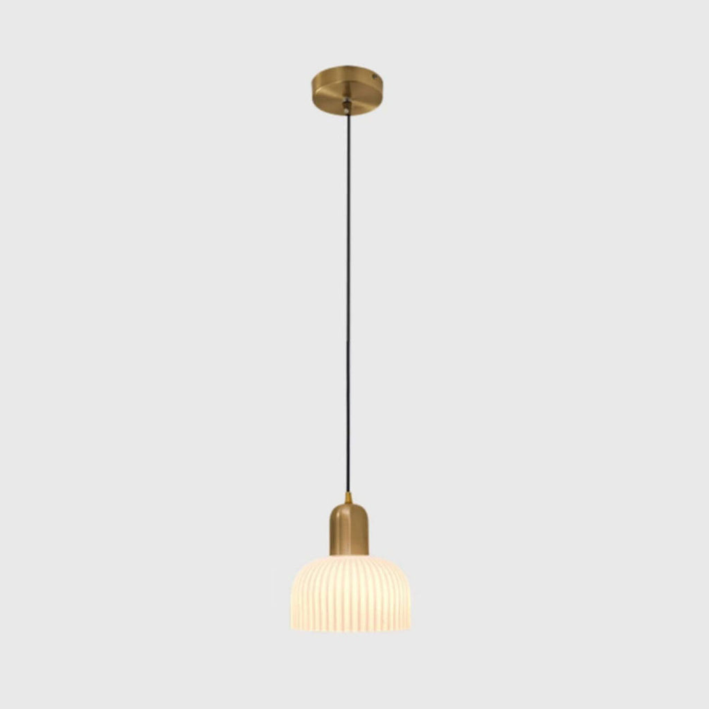 Wabi-Sabi Semi-circle Pendant Light