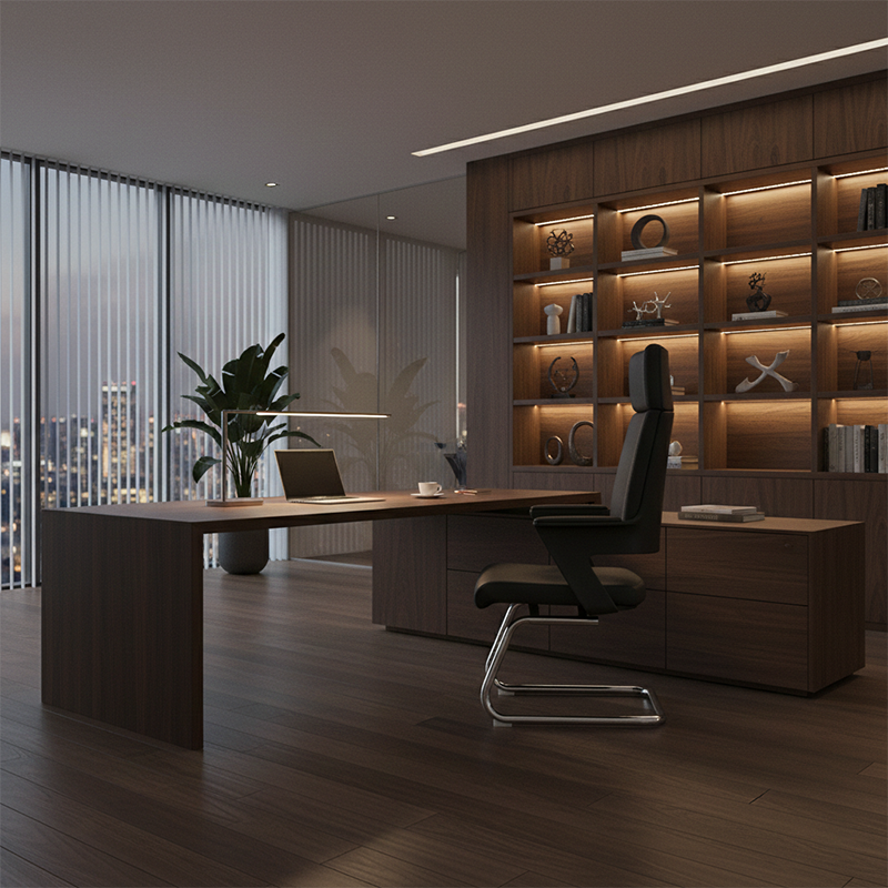 Modern High-Back Desk Chair