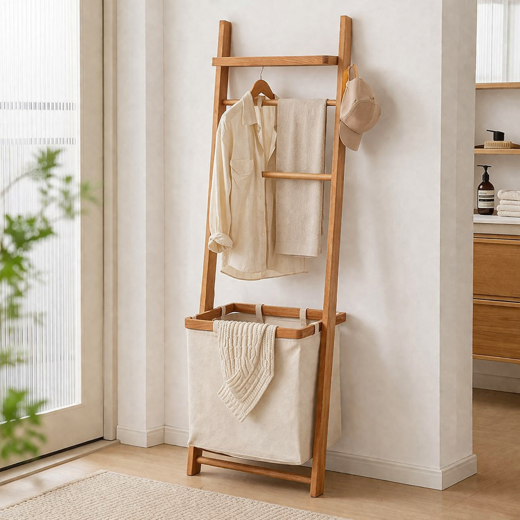 Minimalist Rectangular Hall Tree